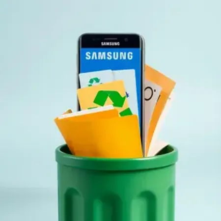 Onde fica a Lixeira do Celular Samsung: Como apagar e recuperar