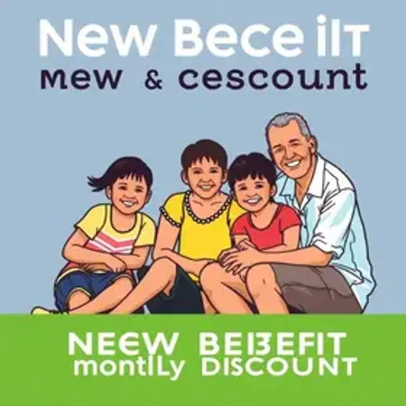 Novo benefício no Brasil vai dar desconto em conta mensal para famílias com renda específica