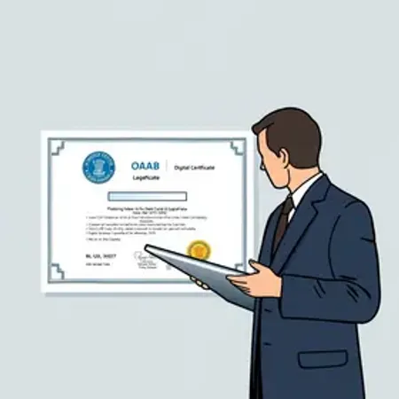 OAB Certificado Digital: Instalar, Renovar