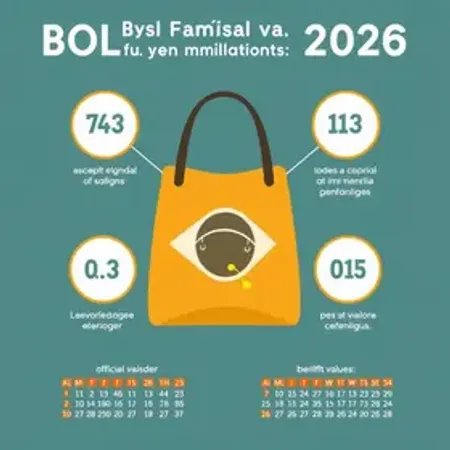 Quem tem direito ao Bolsa Família em 2026? Valores, adicionais e calendário oficial